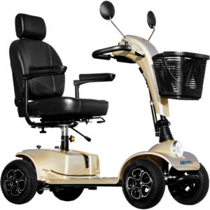 Scooter eléctrico para minusválidos Libercar Cruiser, ofrece alto confort y un moderno diseño.